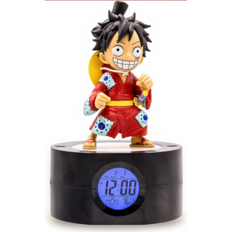 Réveil Luffy Wano avec lumière One Piece