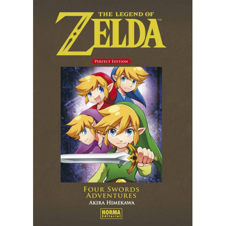 Manga The Legend of Zelda 5 Four Swords Adventures Perfect Edition