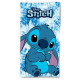 Stitch Serviette de bain Tie Dye Disney bleu