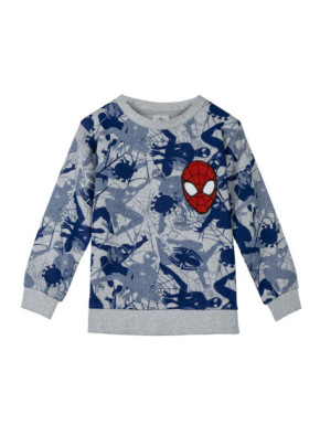 SUDADERA COTTON BRUSHED SPIDERMAN