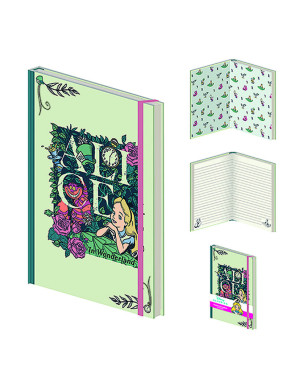 Cuaderno Premium A5 Alice In Wonderland (Be Classy) A5 Premium Notebook 21 x 15 cm