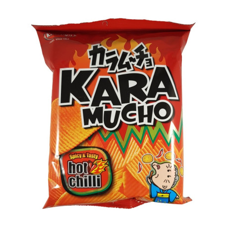 Patatas Fritas Onduladas Karamucho Hot Chili 60 gr