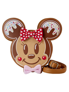 Disney by Loungefly Bandolera Mickey & Minnie Gingerbread Cookie