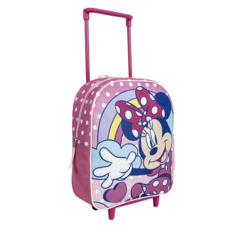 Mochila escolar trolley infantil Minnie Mouse