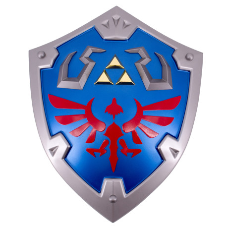 Réplica acero Escudo Hyliano de Link Zelda