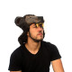 Accessoire tête d'ours brun taille unique