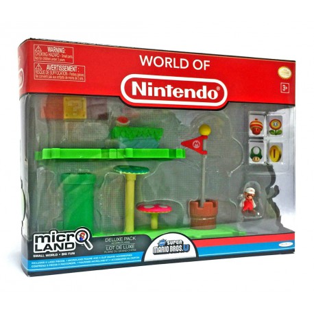 Set figuras y diorama Super Mario