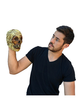 Artículo Decorativo Calavera Momia 12,7 Cm