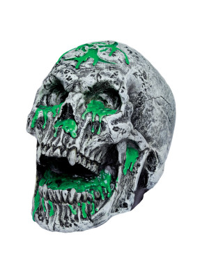 Artículo Decorativo Calavera Radioactiva 12,7 Cm