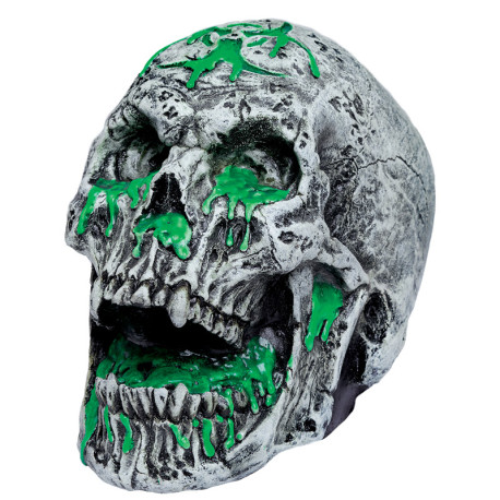 Artículo Decorativo Calavera Radioactiva 12,7 Cm