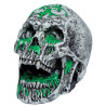 Objet décoratif Crâne radioactif 12,7 Cm