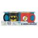 Set 2 mini tazas DC Comics