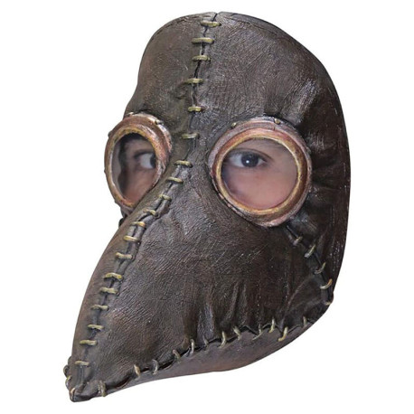 Masque Steampunk de médecin pesteux Taille unique