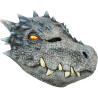 Masque de dragon blanc Taille unique