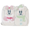 Loungefly Carteira Mickey & Minnie Bonecos de neve Pastel