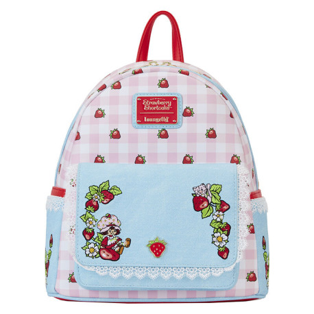 Bolso Mochila Tarta De Fresa