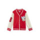 CHAQUETA COTTON BRUSHED BASEBALL MINNIE