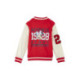 CHAQUETA COTTON BRUSHED BASEBALL MINNIE