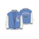 JACKET COTTON BRUSHED BASEBALL STITCH