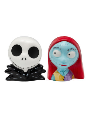 Set salero y pimentero Jack & Sally 7 cm