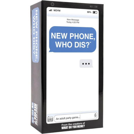 Qu'est-ce que tu mèmes ? Nouveau téléphone Dis Who