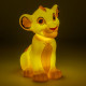 Lámpara 3D Simba 17,5 cm Disney