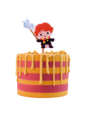 Vela De Cumpleaños Personaje Ron Weasley 10 Cm