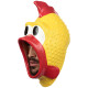 Máscara Pollo De Goma Talla Única