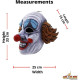 Masque de clown vintage Taille unique