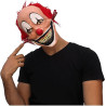 Masque de clown souriant avec pince à épiler Taille unique