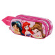 Estuche Princesas Disney Rosa