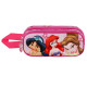 Estuche Princesas Disney Rosa