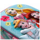 Mochila azul jardim de infância Princesas Disney