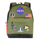 Pack mochila + estuche gratis NASA military green