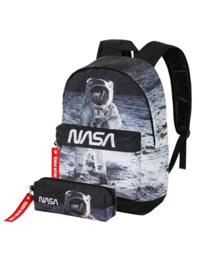 Pack mochila + estuche gratis NASA moon