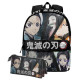 Pack mochila + estuche gratis Demon Slayer