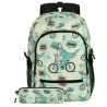 Pack mochila + estuche Dinosaurios Oh My Pop!