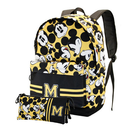 Pack mochila + estuche gratis Mickey Mouse