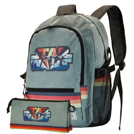 Pack mochila + estuche gratis piloto Star Wars