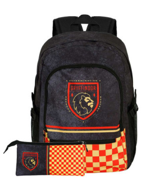 Pack mochila + estuche gratis Gryffindor colors Harry Potter