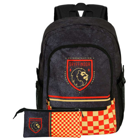 Pack mochila + estuche gratis Gryffindor colors Harry Potter