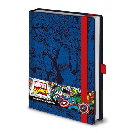 Book Premium A5 Captain America