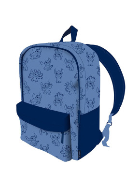 Stitch Sac à dos Silhouette bleu 41cm