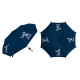 Stitch Parapluie pliant silhouette bleue