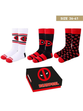 Set de calcetines Marvel Deadpool