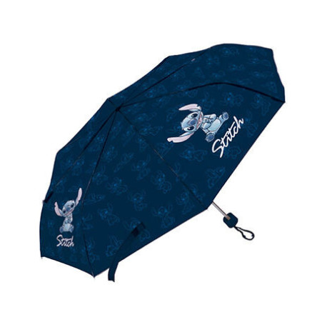 Stitch Parapluie pliant silhouette bleue