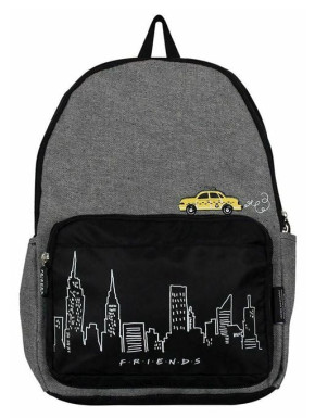 Mochila Friends Skyline De Nueva York Y Taxi