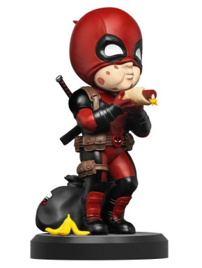 Figura de colección La hora de las Chimichangas de Deadpool 10 cm