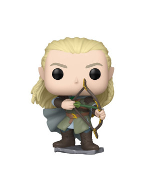 El Señor de los Anillos Figura POP! Movies Vinyl Legolas 9 cm