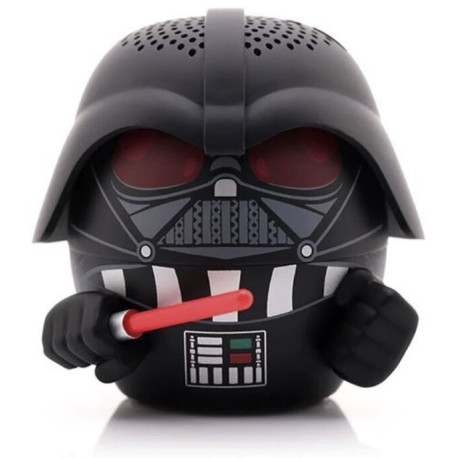 Mini altavoz Bitty Boomers Darth Vader con ojos rojos y sable láser 5 cm